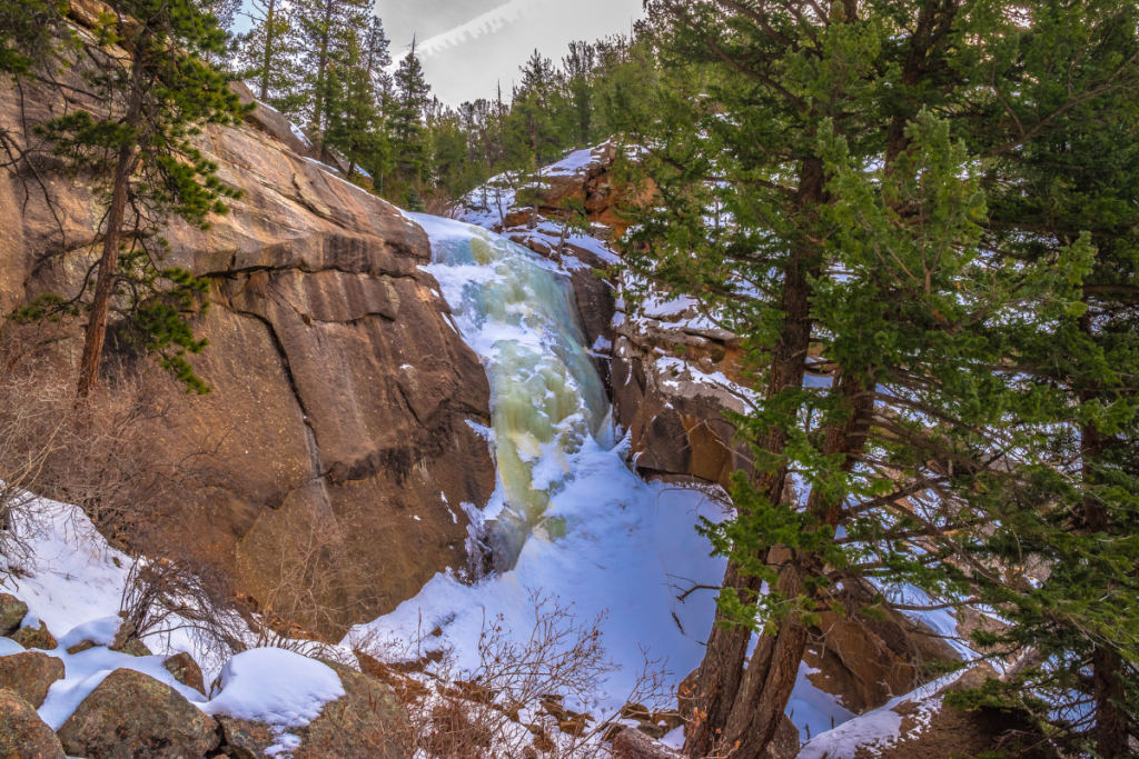 Staunton State Park Elk Falls - Bailey Colorado